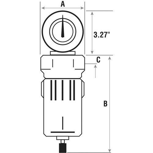 Filtres &agrave; air comprim&eacute;, Modulaire, 3/4" NPT, Drain Automatique St. Lawrence Industrial & Safety Supply