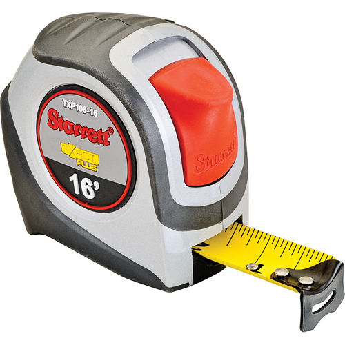 Exact Plus Pocket Tape, 1" x 16', 1/16" Graduations St. Lawrence Industrial & Safety Supply