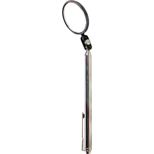 Miroir d'inspection, Circulaire, 1-1/2" lo x 1-1/2" la, T&eacute;lescopique St. Lawrence Industrial & Safety Supply