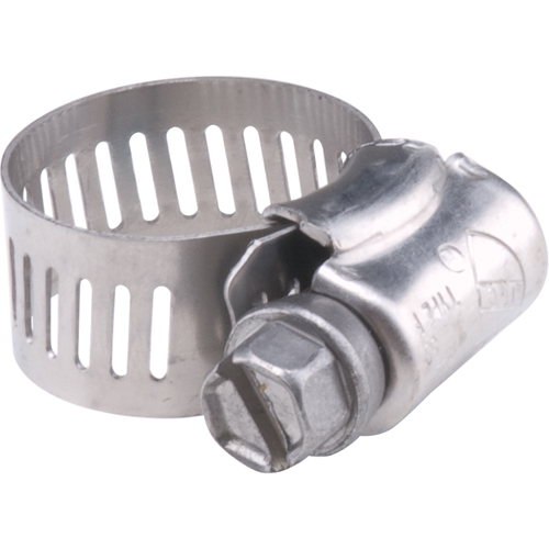 Collier de serrage &agrave; vis sans fin en acier inoxydable, Dia. min 2-3/4", Dia. max 3-3/4" St. Lawrence Industrial & Safety Supply
