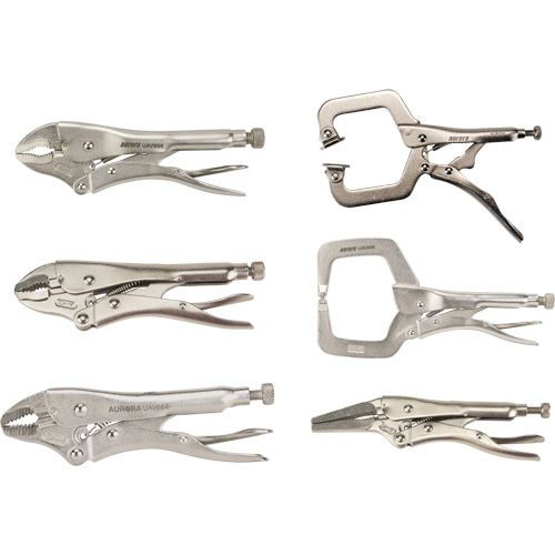 Jeu de pinces verrouillables, 6 Morcea St. Lawrence Industrial & Safety Supply