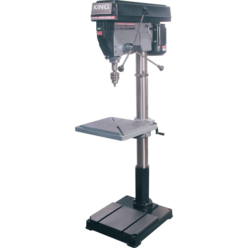 Perceuses &agrave; colonne de plancher, 22", Mandrin 3/4", 4200 tr/min St. Lawrence Industrial & Safety Supply