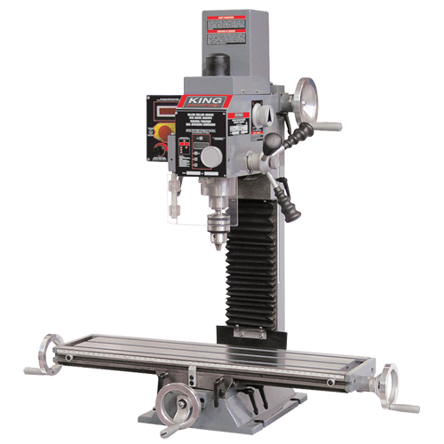 Milling Drilling Machine with Digital Readout, 2 Speeds, 5/8" Drilling Capacity St. Lawrence Industrial & Safety Supply
