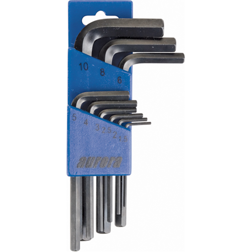 Hex Key Pouch Set, 9 Pcs., Metric St. Lawrence Industrial & Safety Supply
