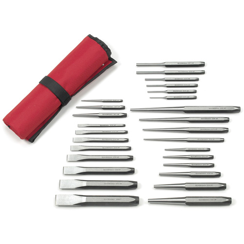 Jeu de poinçons et ciseaux, 27 morceaux St. Lawrence Industrial & Safety Supply