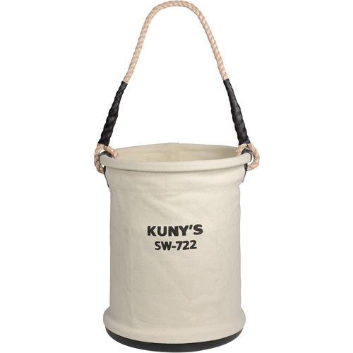 Heavy-Duty Buckets, 11" L x 11" W x 16" H, Canvas, Beige St. Lawrence Industrial & Safety Supply