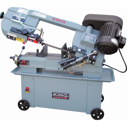 Metal Cutting Band Saws, Horizontal/Vertical, Round 7" and  7" x 12" Rectangular Cutting Capacity St. Lawrence Industrial & Safety Supply