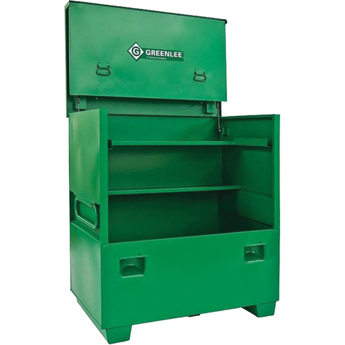 Coffre de chantier, 48" la x 30" p x Vert St. Lawrence Industrial & Safety Supply