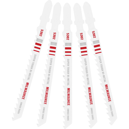 Lame de scie sauteuse, Bim&eacute;tal, Tige en T, 4" lo, 6 dents par pouce St. Lawrence Industrial & Safety Supply