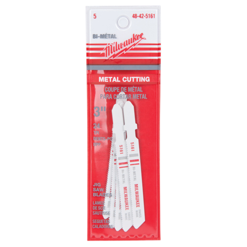 Lame de scie sauteuse, Bim&eacute;tal, Tige en T, 3" lo, 24 dents par pouce St. Lawrence Industrial & Safety Supply