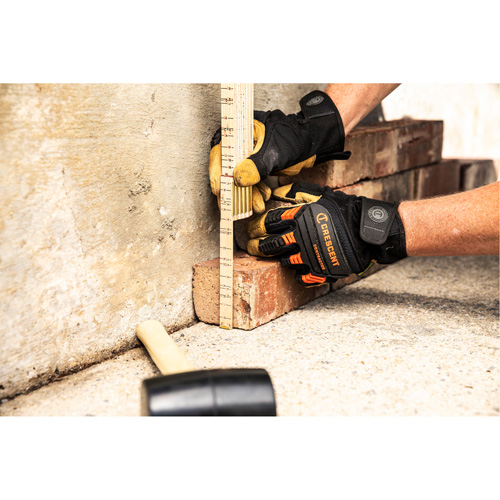 R&egrave;gle de maçon surdimensionn&eacute; Red End, 6' lo, Bois, Graduations de 1/16" St. Lawrence Industrial & Safety Supply