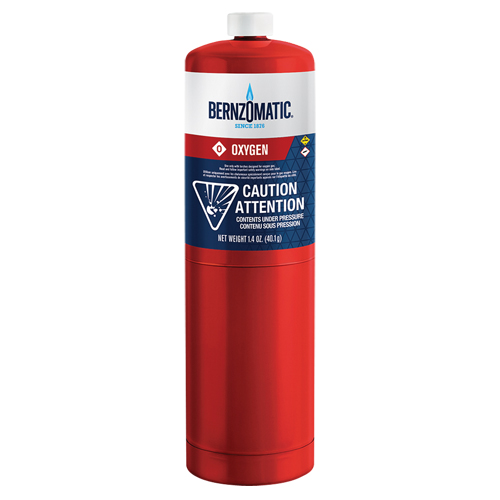 Bouteille d'oxyg&egrave;ne jetable de 1,4 oz, Oxyg&egrave;ne St. Lawrence Industrial & Safety Supply