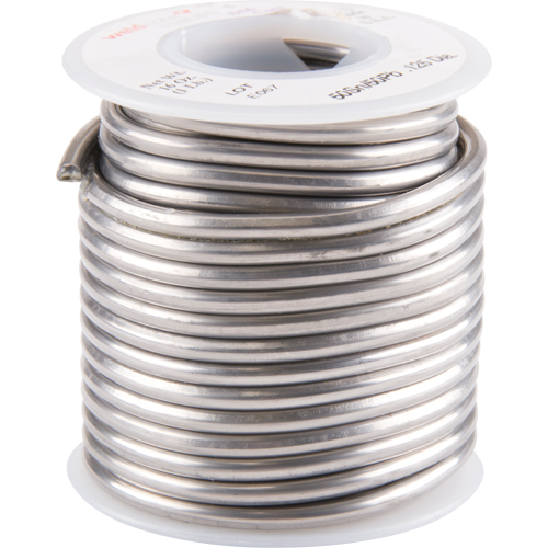 Common Solder, Lead-Based, 50% Tin 50% Lead, Acid Core, 0.125" Dia. St. Lawrence Industrial & Safety Supply