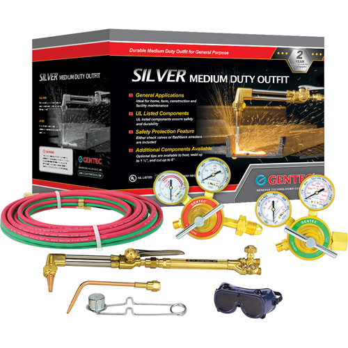 Trousse de soudage & de coupage Silver Series - usage moyen, Coupe jusqu'&agrave; 1/2", Soude jusqu'&agrave; 1/4" St. Lawrence Industrial & Safety Supply