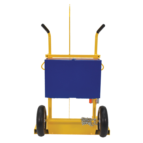 Chariot pour chalumeau et bouteille de soudage, Roues Pneumatique, Base de 24" la x 19-1/2" lo, 500 lb St. Lawrence Industrial & Safety Supply