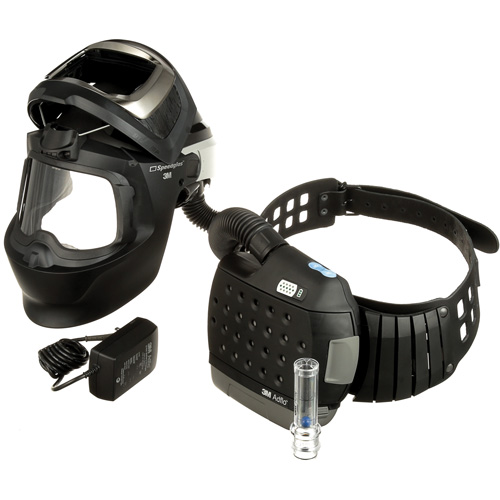 Adflo Powered Air Purifying Respirator, Welding Helmet, Lithium-Ion Battery St. Lawrence Industrial & Safety Supply