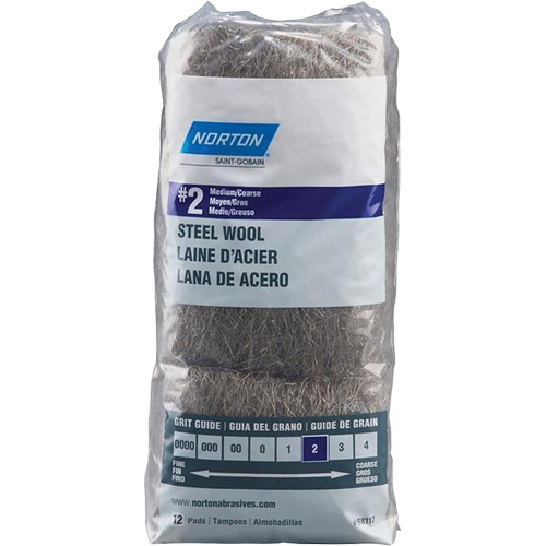 Steel Wool, Roll, Grade 2 St. Lawrence Industrial & Safety Supply
