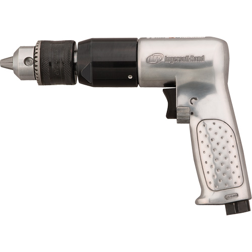Reversible Air Drill, 4 CFM, 1/4" NPTF, 94 dBA, 1/2" Chuck, Keyed St. Lawrence Industrial & Safety Supply