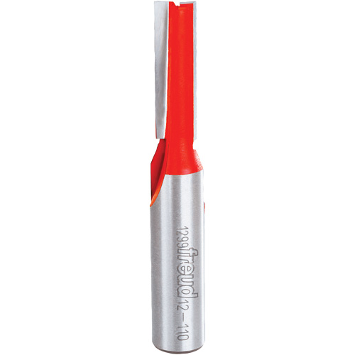 Router Bit - Double Flute Straight Bit, 3/8" Dia., 1" H, 2-7/8" L St. Lawrence Industrial & Safety Supply