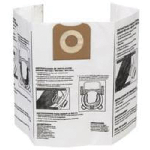 High-Efficiency Vacuum Dust Bags, 12 - 16 US gal. St. Lawrence Industrial & Safety Supply