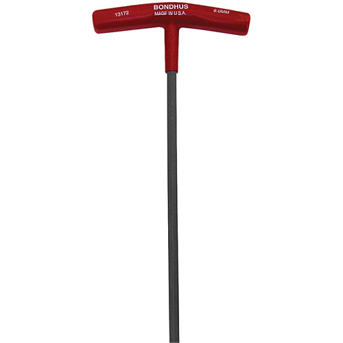 Individual Hex Keys - Metric, Hex End, 3 mm x 7.7" L, T Handle St. Lawrence Industrial & Safety Supply