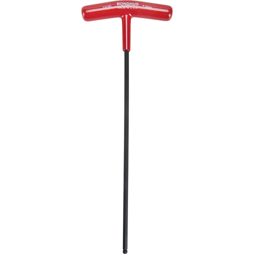 Cl&eacute; hexagonale individuelle m&eacute;trique, embout Sph&eacute;rique, 4 mm x 8,7" lo, Poign&eacute;e en T St. Lawrence Industrial & Safety Supply