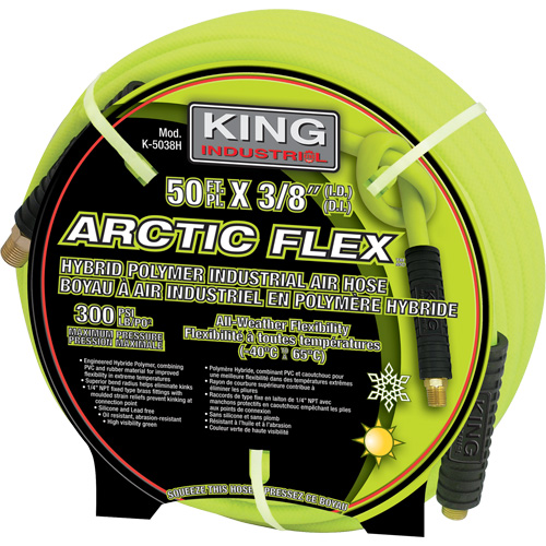 50' Hybrid Polymer Industrial Air Hose St. Lawrence Industrial & Safety Supply