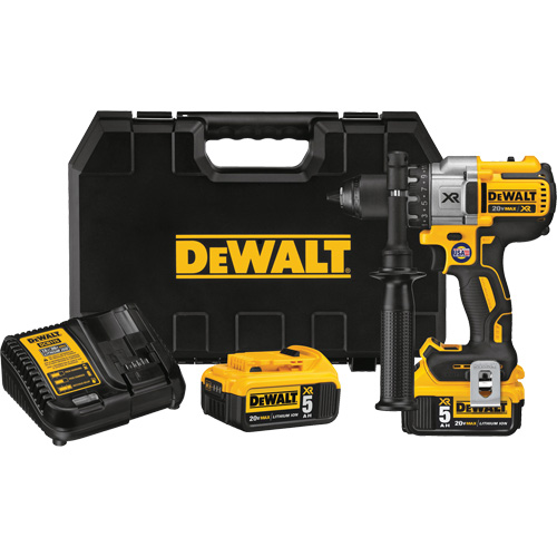 Ensemble visseuse/perceuse &agrave; 3 vitesses sans balais max xr, Lithium-ion, 20 V, Mandrin 1/2", Couple 820 UWO St. Lawrence Industrial & Safety Supply
