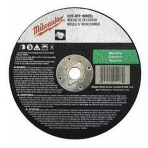 Meules &agrave; tronçonner renforc&eacute;es, 7" x 1/8", Arbre de 5/8", Type 1, Carbure de silicium, 8730 Tr/min St. Lawrence Industrial & Safety Supply