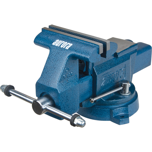 Utility Workshop Vise, 6" Jaw Width, 3-4/10" Throat Depth St. Lawrence Industrial & Safety Supply