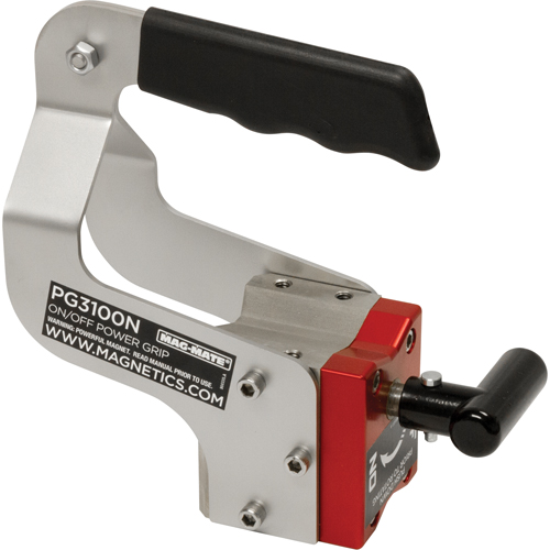 Serre-joints magn&eacute;tiques avec interrupteur, Longueur de 7-1/2", Diam&egrave;tre de 3-3/8", Capacit&eacute; de 100 lb St. Lawrence Industrial & Safety Supply