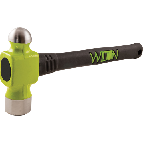 BASH&reg; Ball Pein Hammer, 40 oz. Head Weight, Plain Face, Cushion Handle St. Lawrence Industrial & Safety Supply