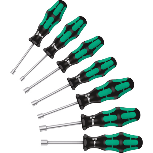395 Series Nut Driver Set, 7 Pcs., Non Magnetic, Metric St. Lawrence Industrial & Safety Supply