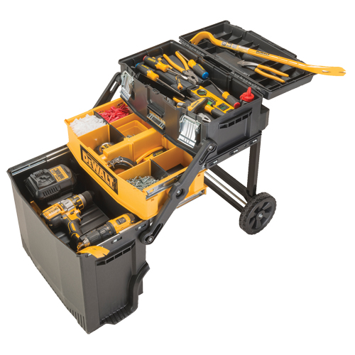 Atelier de travail &agrave; niveaux multiples, 16-3/16" la x 21-1/2" p x 28-13/16" h, Noir St. Lawrence Industrial & Safety Supply