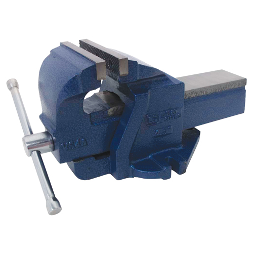 &eacute;tau d'&eacute;tabli en fonte ductile pour m&eacute;canicien, Largeur des m&acirc;choires 4-1/2", Profondeur de la gorge 2-3/5" St. Lawrence Industrial & Safety Supply