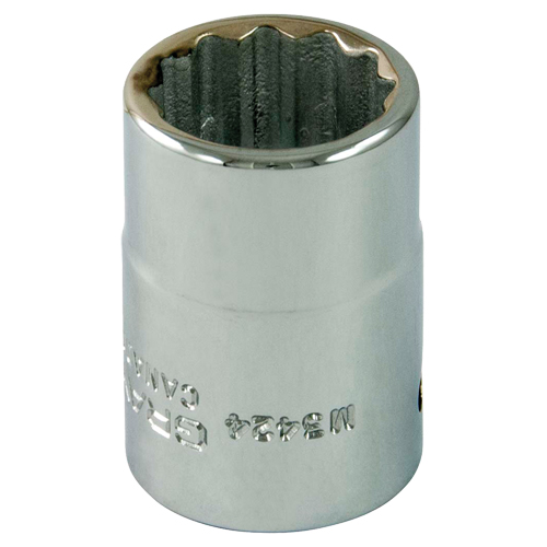 Socket, 24 mm, 3/4" Drive, 12 Points St. Lawrence Industrial & Safety Supply