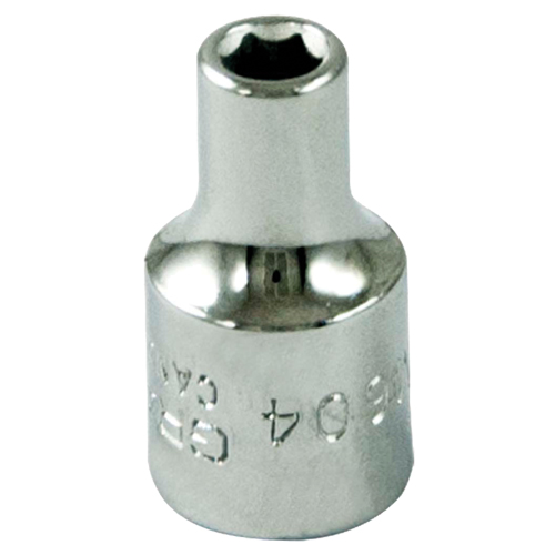 Socket, 4 mm, 1/4" Drive, 6 Points St. Lawrence Industrial & Safety Supply