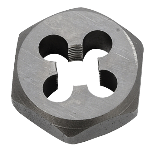Hex Rethreading Die Nut, 1"/1-1/16" Dia., 1/8"-27 Thread, Carbon Steel/Chromium Steel St. Lawrence Industrial & Safety Supply