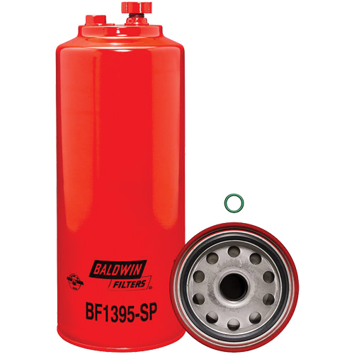 BF1395-SP S&eacute;parateur de carburant/eau &agrave; visser avec drain et orifice pour capteur St. Lawrence Industrial & Safety Supply