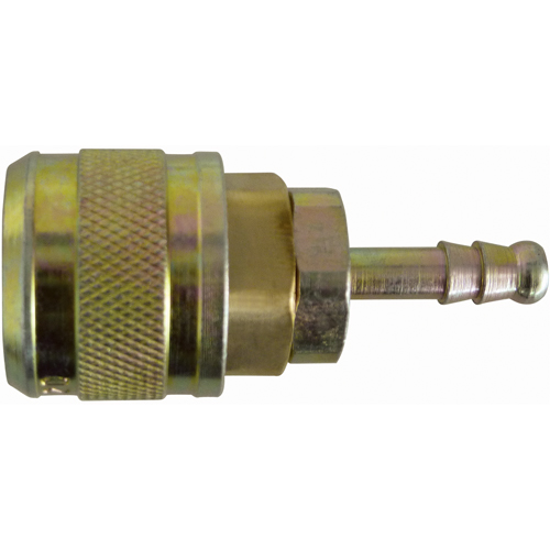 Automax 1/4" Hose Barb Quick Coupler, Brass St. Lawrence Industrial & Safety Supply