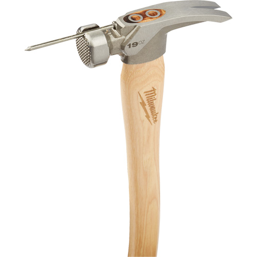 Marteau de charpente &agrave; face usin&eacute;e, 19 oz., Prise en Bois, 16" lo St. Lawrence Industrial & Safety Supply