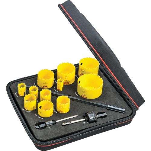 Trousse de scies-cloches industrielles, 14 morcea St. Lawrence Industrial & Safety Supply