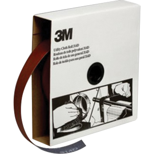 Utility Roll, Aluminum Oxide, 1-1/2" W x 150' L, P400 Grit St. Lawrence Industrial & Safety Supply