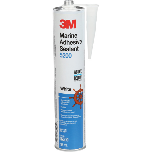Marine Adhesive Sealant 5200, 378 ml, White St. Lawrence Industrial & Safety Supply