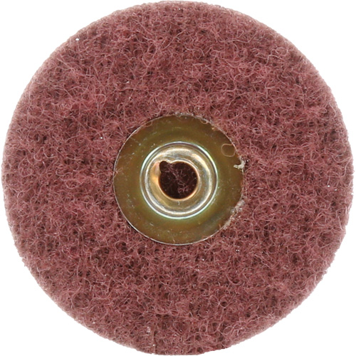 Disque de conditionnement de surface Standard Abrasives &agrave; changement rapide, 2" dia., Grain Moyen, Oxyde d'aluminium St. Lawrence Industrial & Safety Supply