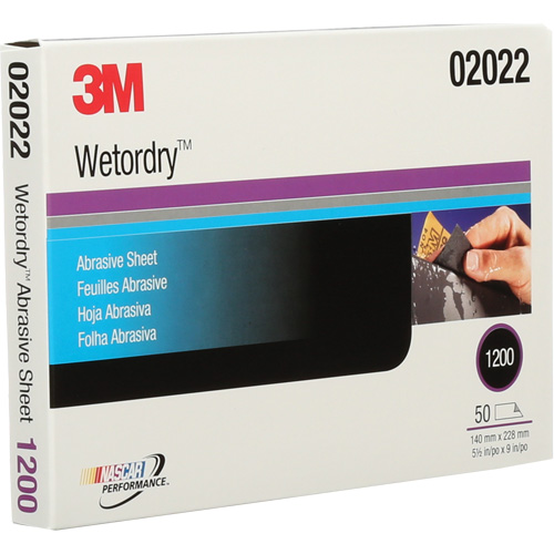 Wetordry 401Q Abrasive Sheet, 5-1/2" x 9", Fine Grit, Silicon Carbide St. Lawrence Industrial & Safety Supply