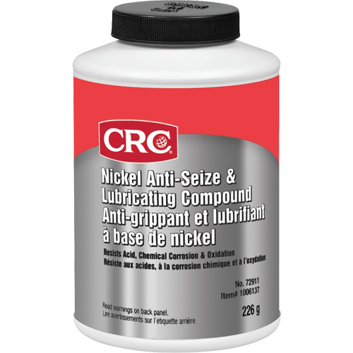 Compos&eacute; lubrifiant antigrippage au nickel, 226 g, 425°F (218°C) temp&eacute;rature efficace max. St. Lawrence Industrial & Safety Supply