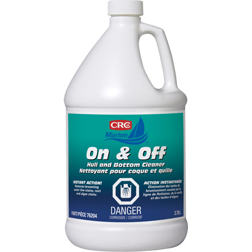 Nettoyant pour coques et parois inf&eacute;rieures de bateaux On & Off, 3,78 L, Cruche St. Lawrence Industrial & Safety Supply