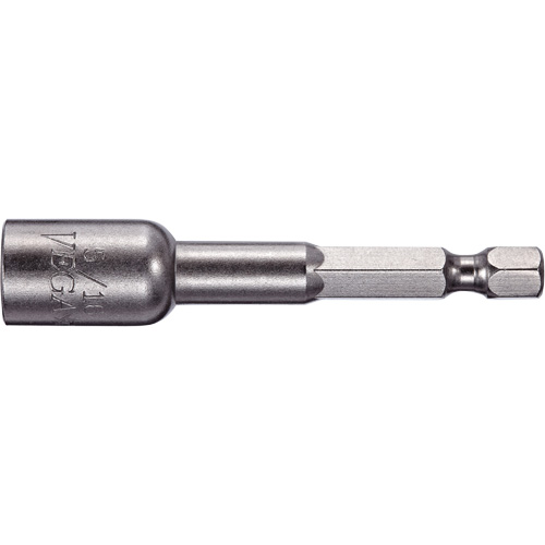 Nutsetter, 1/4" Tip, 1/4" Drive, 1-3/4" L, Magnetic St. Lawrence Industrial & Safety Supply