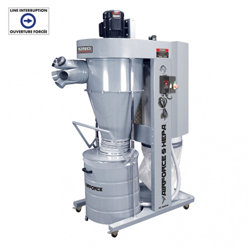 Cyclone Dust Collector, 35" x 65-1/2" x 91-5/8" St. Lawrence Industrial & Safety Supply